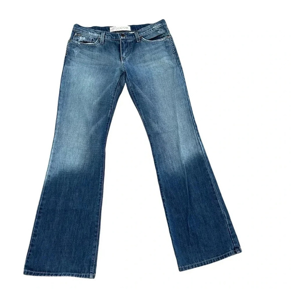 Joe’s Jeans Vintage Series 1971 Women’s Medium Wash Distressed Jeans Sz W29 GUC - Picture 1 of 11